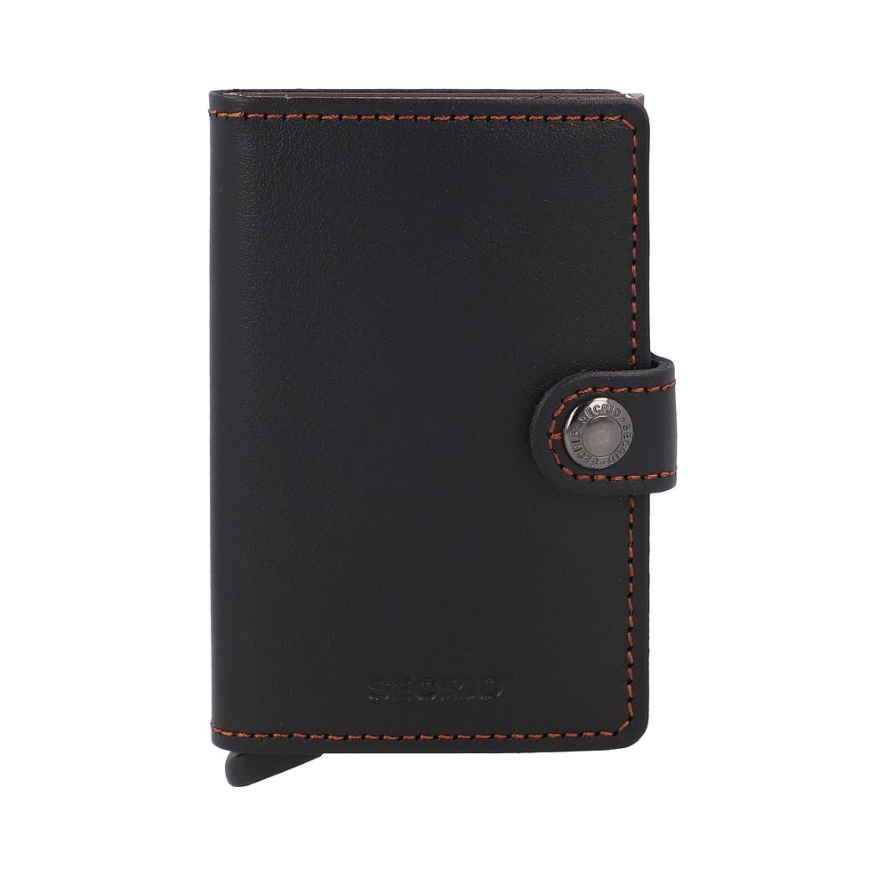 Secrid Miniwallet Custodia per carta di credito Protezione RFID Vera Pelle 6.5 cm
