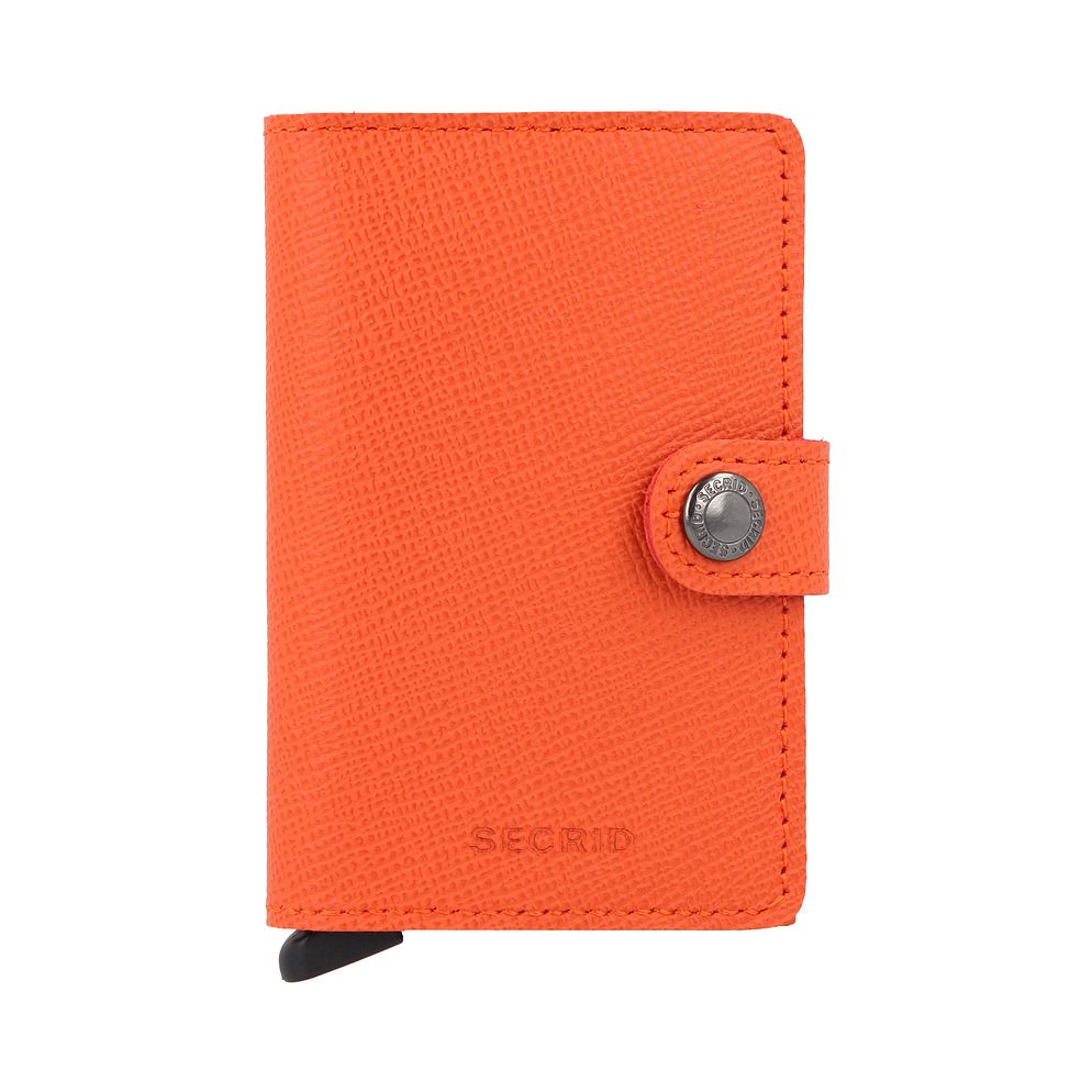 Secrid Miniwallet Custodia per carta di credito Protezione RFID Vera Pelle 6.5 cm