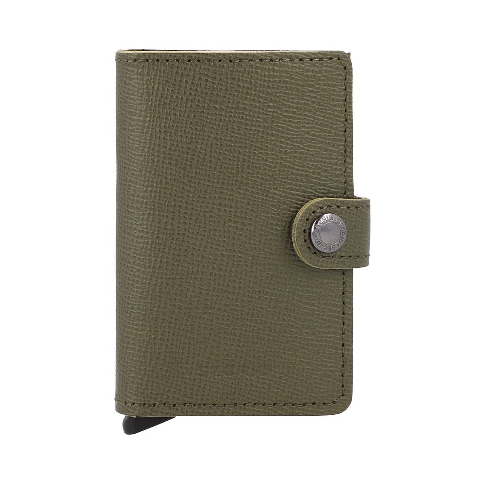 Secrid Miniwallet Custodia per carta di credito Protezione RFID Vera Pelle 6.5 cm