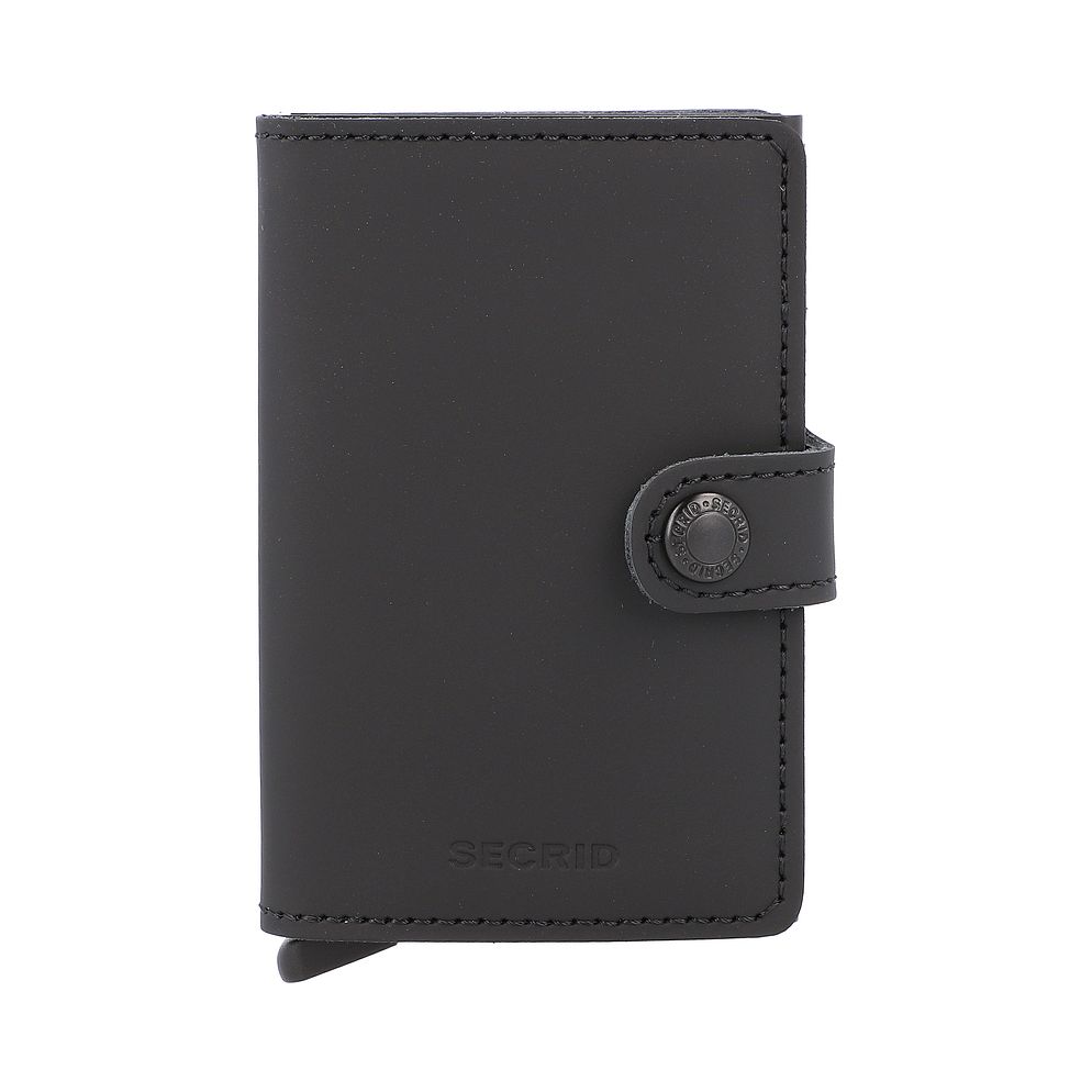Secrid Miniwallet Custodia per carta di credito Protezione RFID Vera Pelle 6.5 cm Secrid Miniwallet Custodia per carta di credito Protezione RFID Vera Pelle 6.5 cm