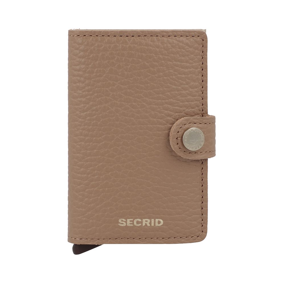 Secrid Miniwallet Custodia per carta di credito Protezione RFID Vera Pelle 6.5 cm