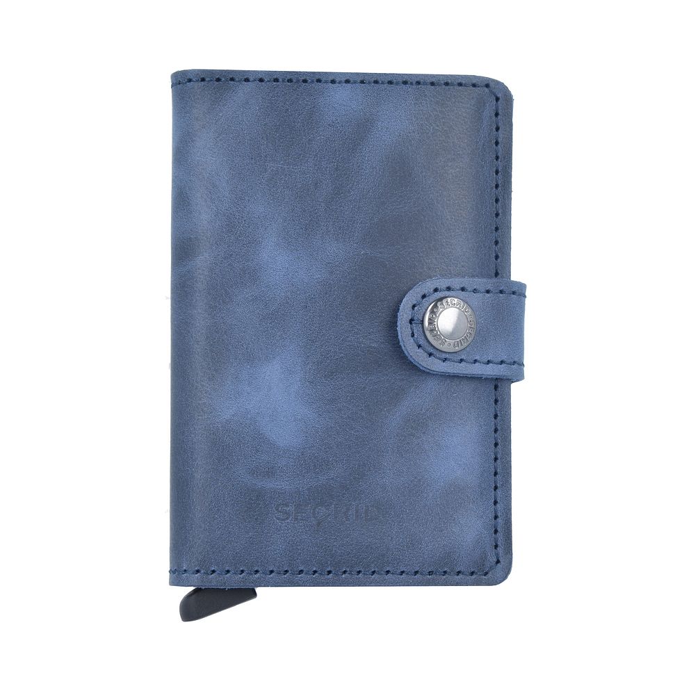 Secrid Miniwallet Custodia per carta di credito Protezione RFID Vera Pelle 6.5 cm