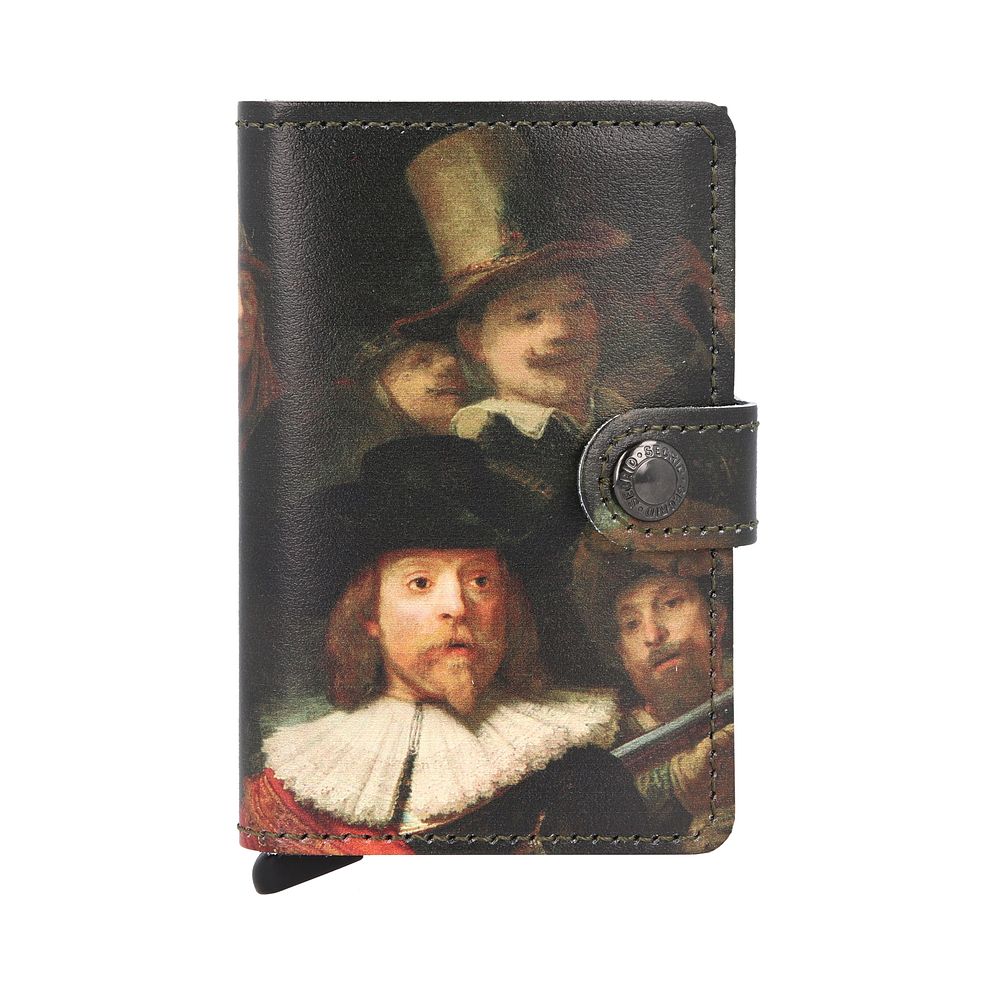 Secrid Art Custodia per carta di credito Protezione RFID Vera Pelle 6 cm