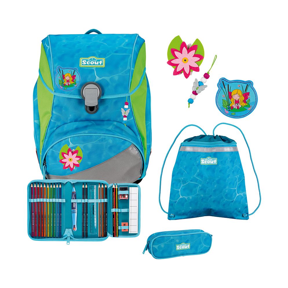 Scout Alpha Juego de mochilas escolares 4 piezas