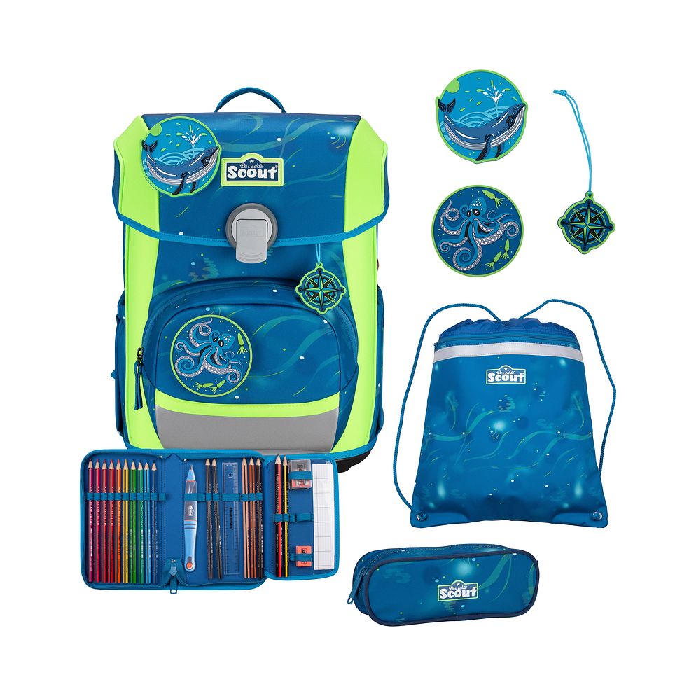 Scout Neo Set di borse per la scuola 4 pezzi Scout Neo Set di borse per la scuola 4 pezzi