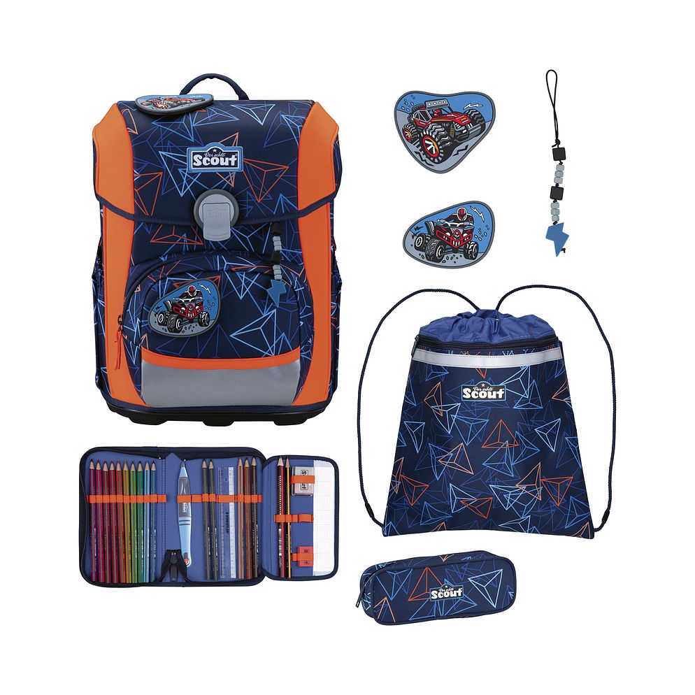 Scout Neo Juego de mochilas escolares 4 piezas