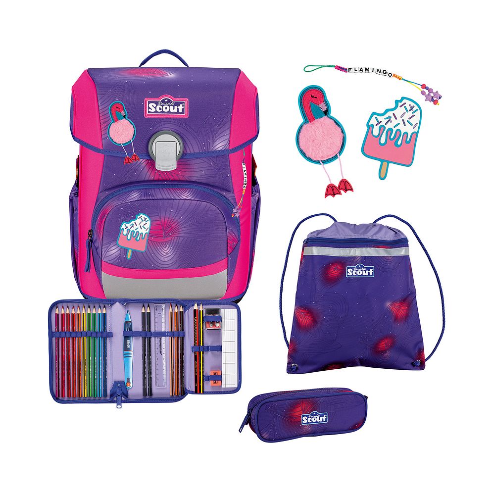 Scout Neo Juego de mochilas escolares 4 piezas