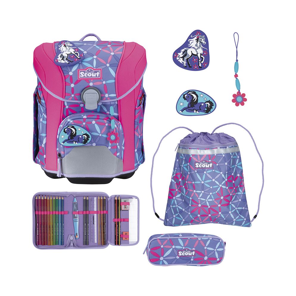 Scout Micro Skolväska-set 5-delad Scout Micro Skolväska-set 5-delad