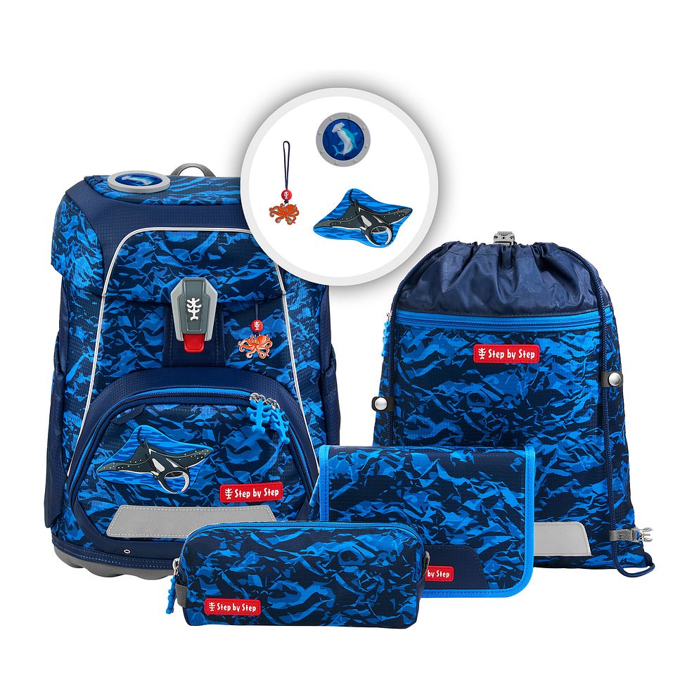 Step by Step Fit Set di borse per la scuola 5 pezzi Step by Step Fit Set di borse per la scuola 5 pezzi