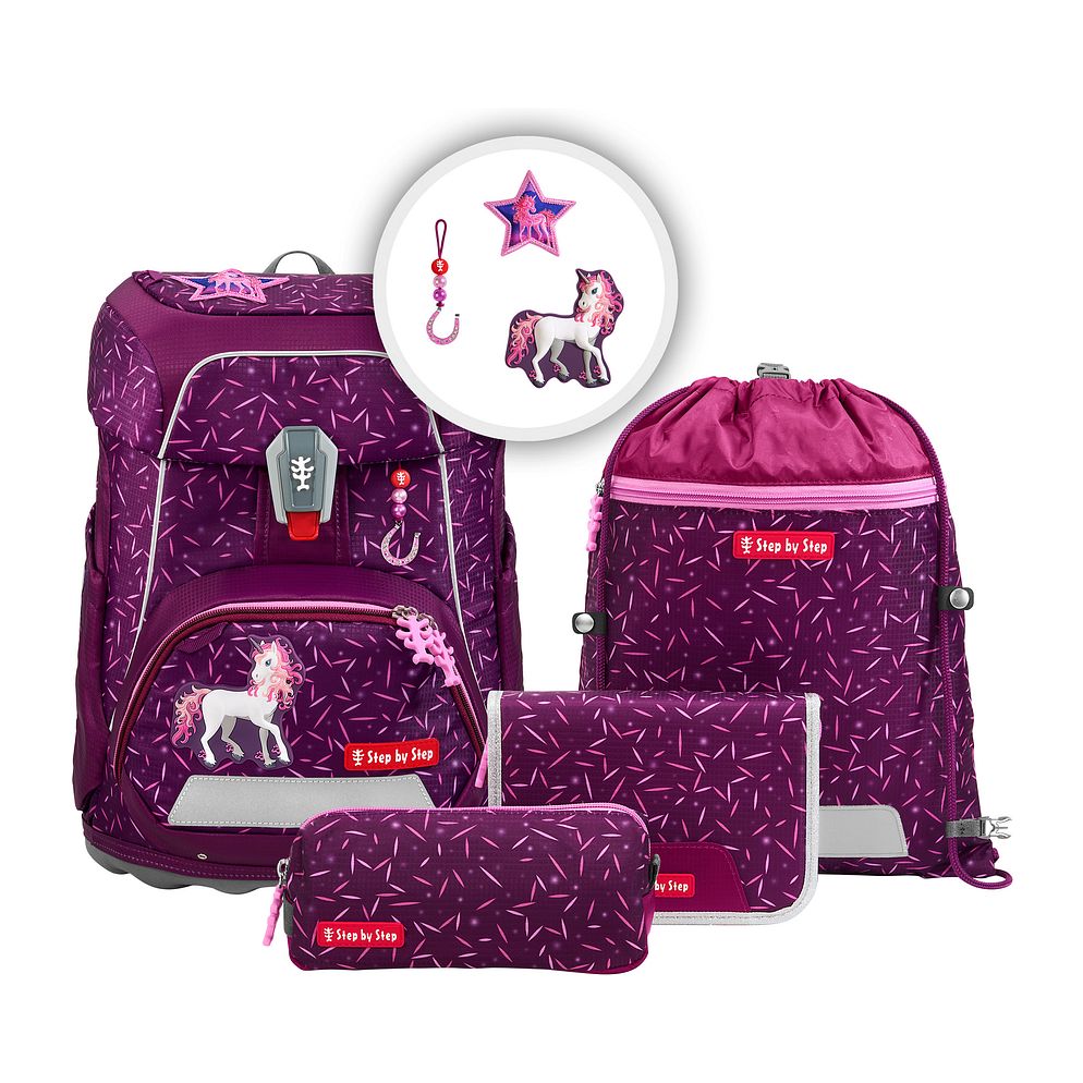 Step by Step Fit Set di borse per la scuola 5 pezzi Step by Step Fit Set di borse per la scuola 5 pezzi