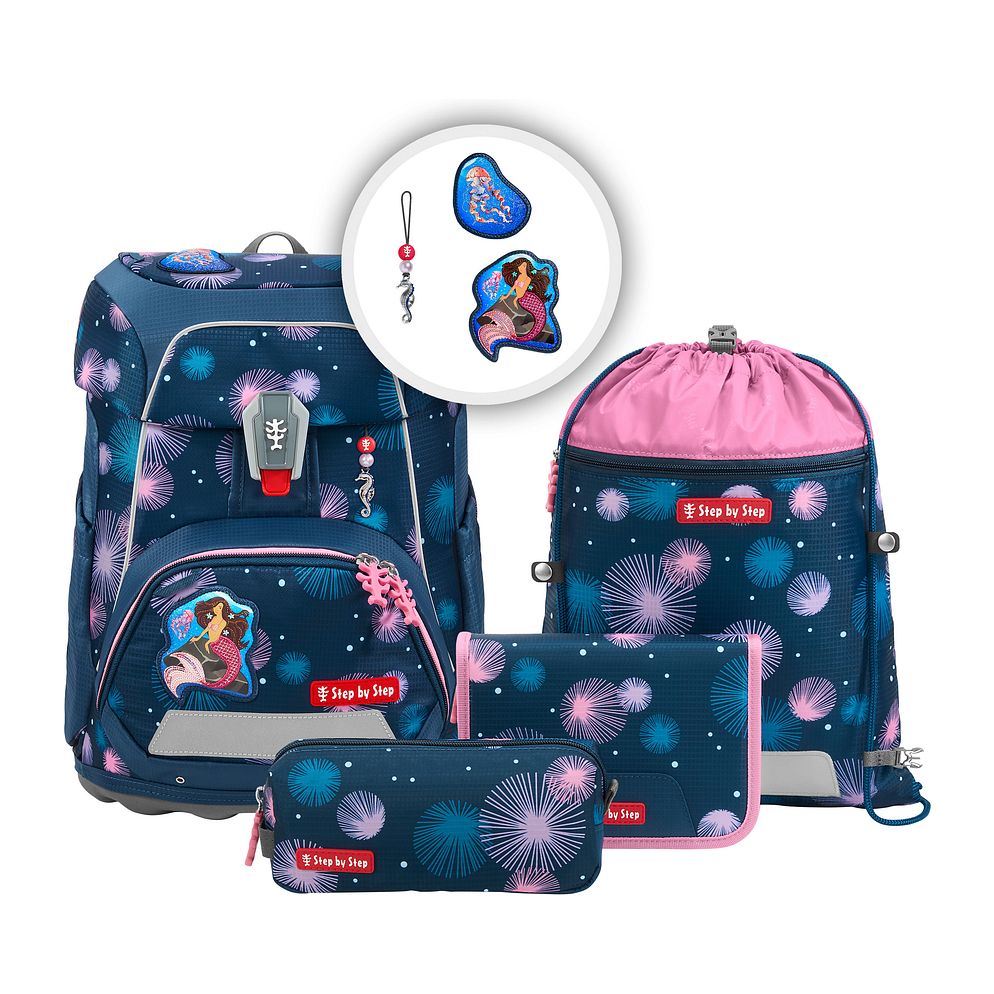 Step by Step Fit Set di borse per la scuola 5 pezzi Step by Step Fit Set di borse per la scuola 5 pezzi