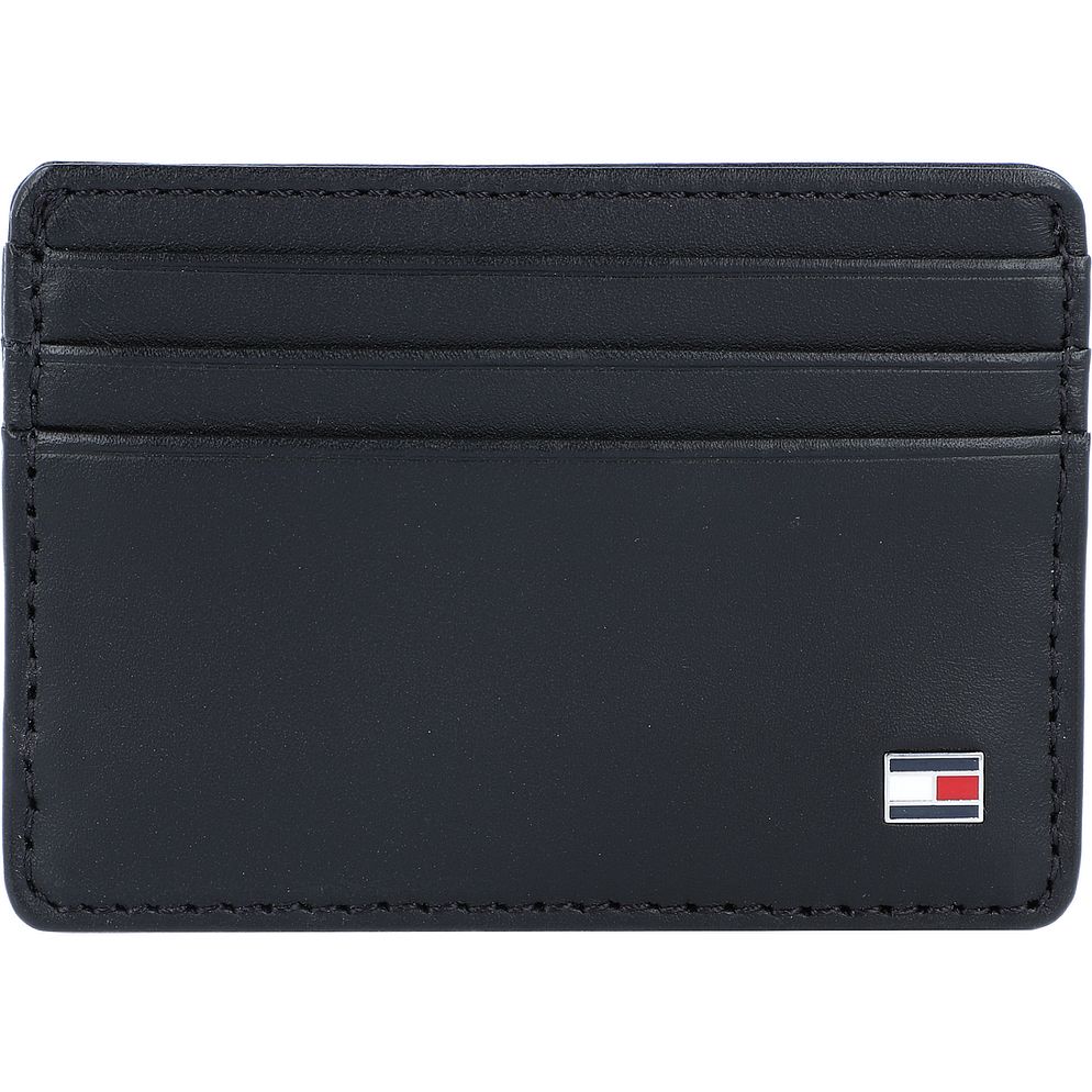 Tommy Hilfiger Eton Custodia per carta di credito Vera Pelle 10 cm
