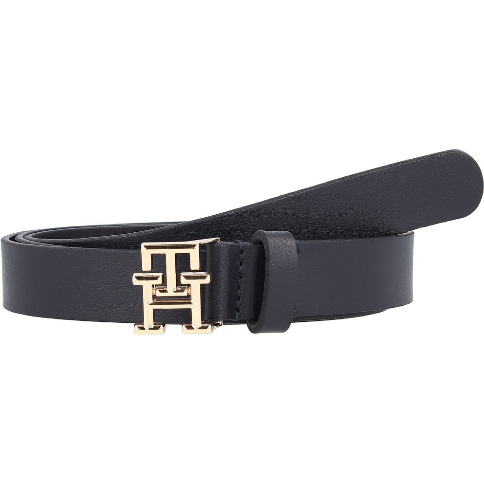 Tommy Hilfiger TH Logo Bälte Läder Tommy Hilfiger TH Logo Bälte Läder