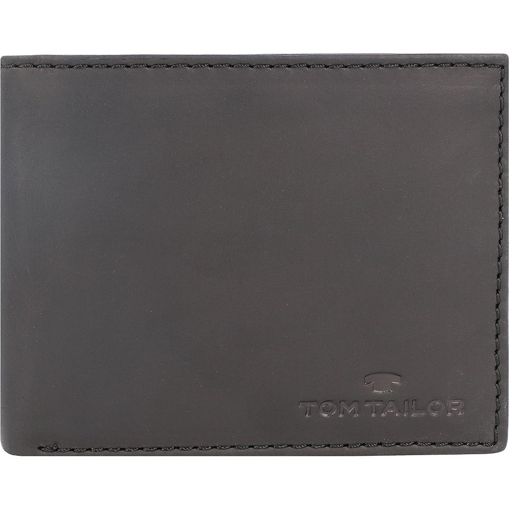 Tom Tailor Ron Portafoglio Protezione RFID Vera Pelle 12 cm Tom Tailor Ron Portafoglio Protezione RFID Vera Pelle 12 cm