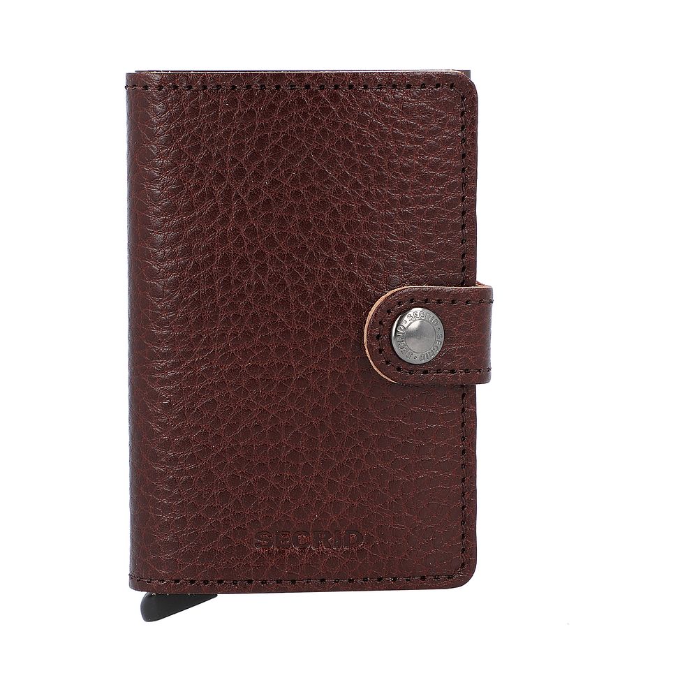 Secrid Miniwallet Custodia per carta di credito Protezione RFID Vera Pelle 6.5 cm