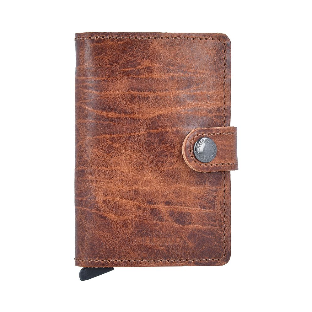 Secrid Miniwallet Custodia per carta di credito Protezione RFID Vera Pelle 6.5 cm Secrid Miniwallet Custodia per carta di credito Protezione RFID Vera Pelle 6.5 cm