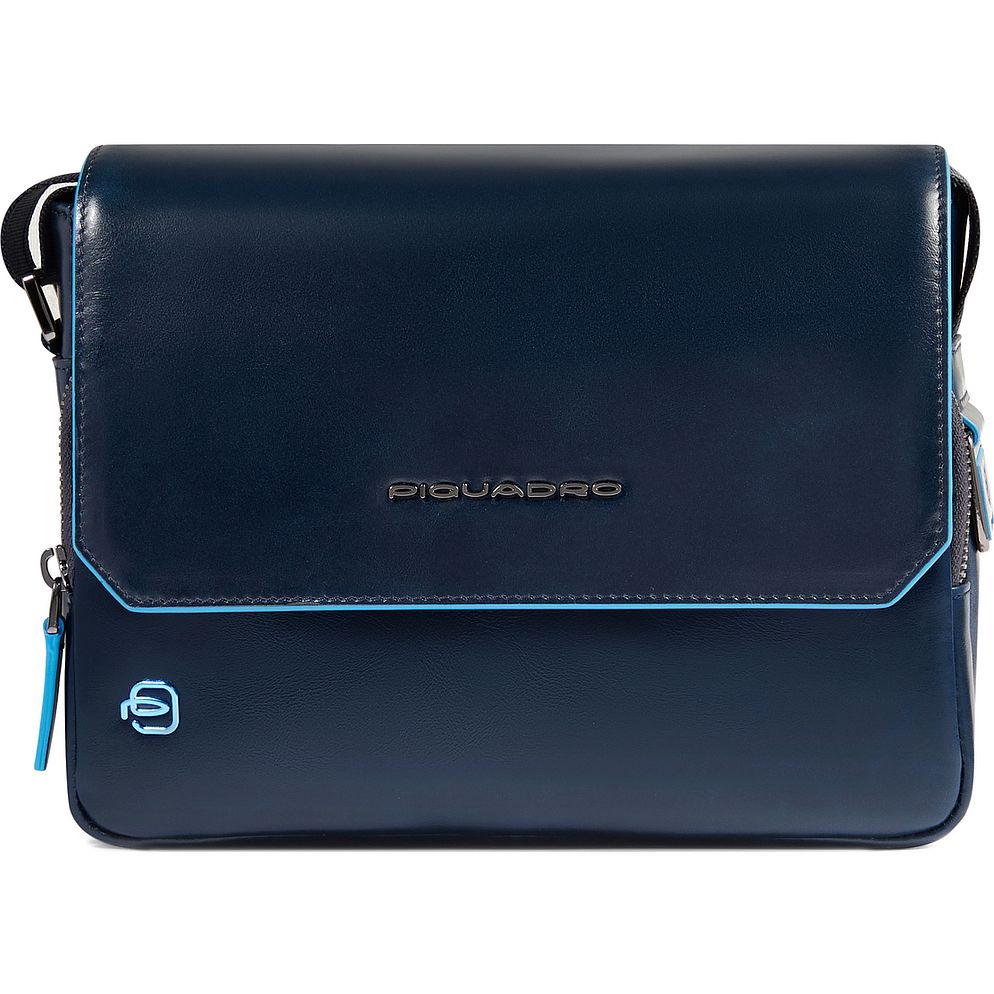Piquadro Blue Square Messaggero Vera Pelle 23 cm Piquadro Blue Square Messaggero Vera Pelle 23 cm