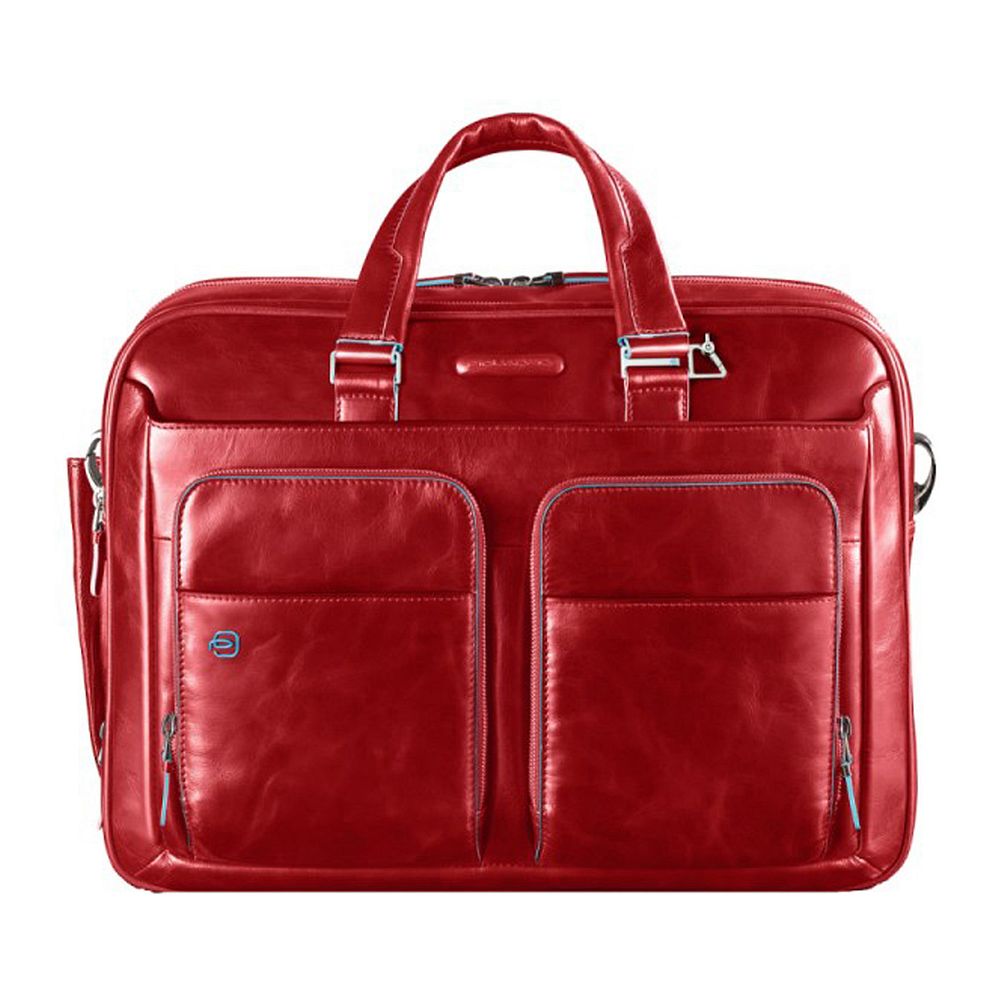 Piquadro Blue Square Valigetta Vera Pelle 39 cm Vano porta PC Piquadro Blue Square Valigetta Vera Pelle 39 cm Vano porta PC