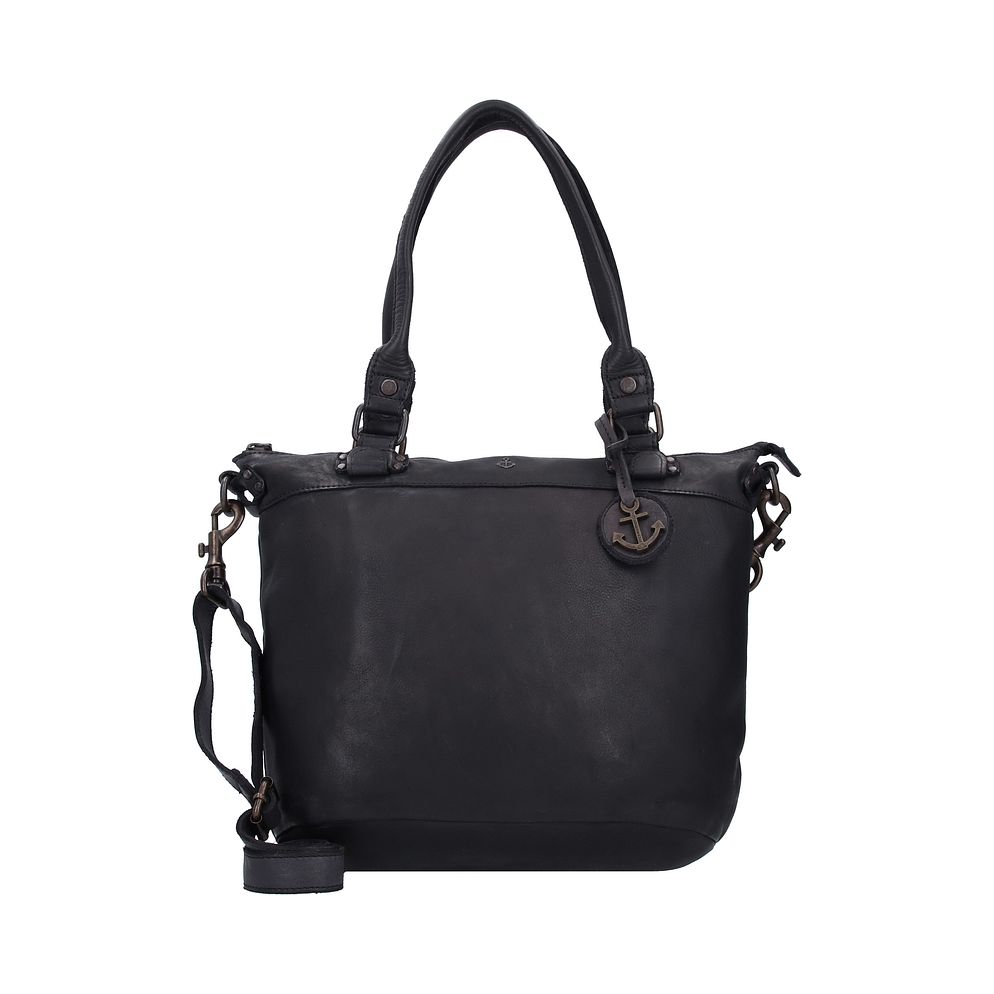 Harbour 2nd Anchor Love Bianca Borsa a spalla Vera Pelle 34 cm