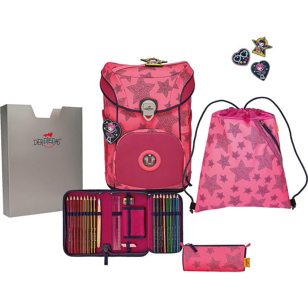 DerDieDas ErgoFlex Superflash Easy Juego de mochilas escolares DerDieDas ErgoFlex Superflash Easy Juego de mochilas escolares
