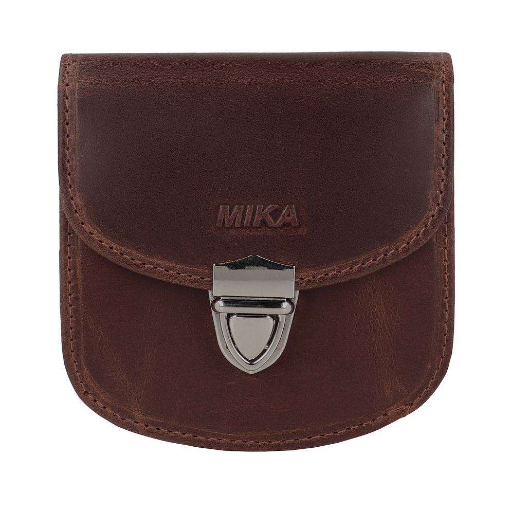 Mika Portafoglio Protezione RFID Vera Pelle 10 cm Mika Portafoglio Protezione RFID Vera Pelle 10 cm