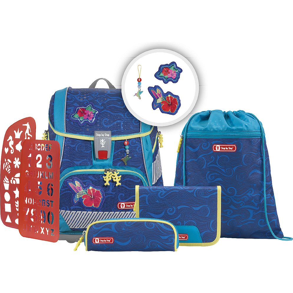 Step by Step 2in1 Plus Set di borse per la scuola 6 pezzi