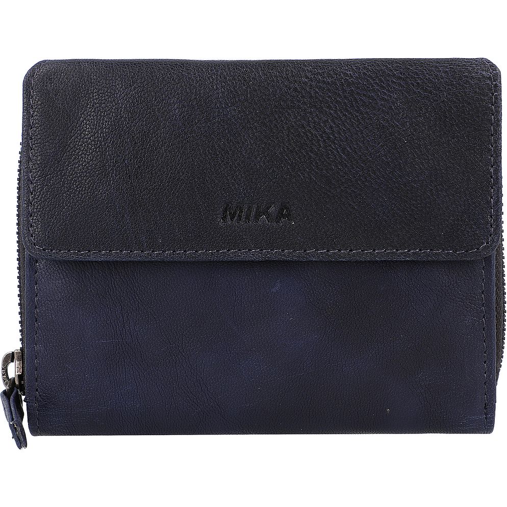 Mika Portafoglio Vera Pelle 12.5 cm