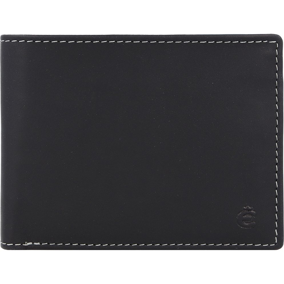 Esquire Dallas Portafoglio Protezione RFID Vera Pelle 12 cm