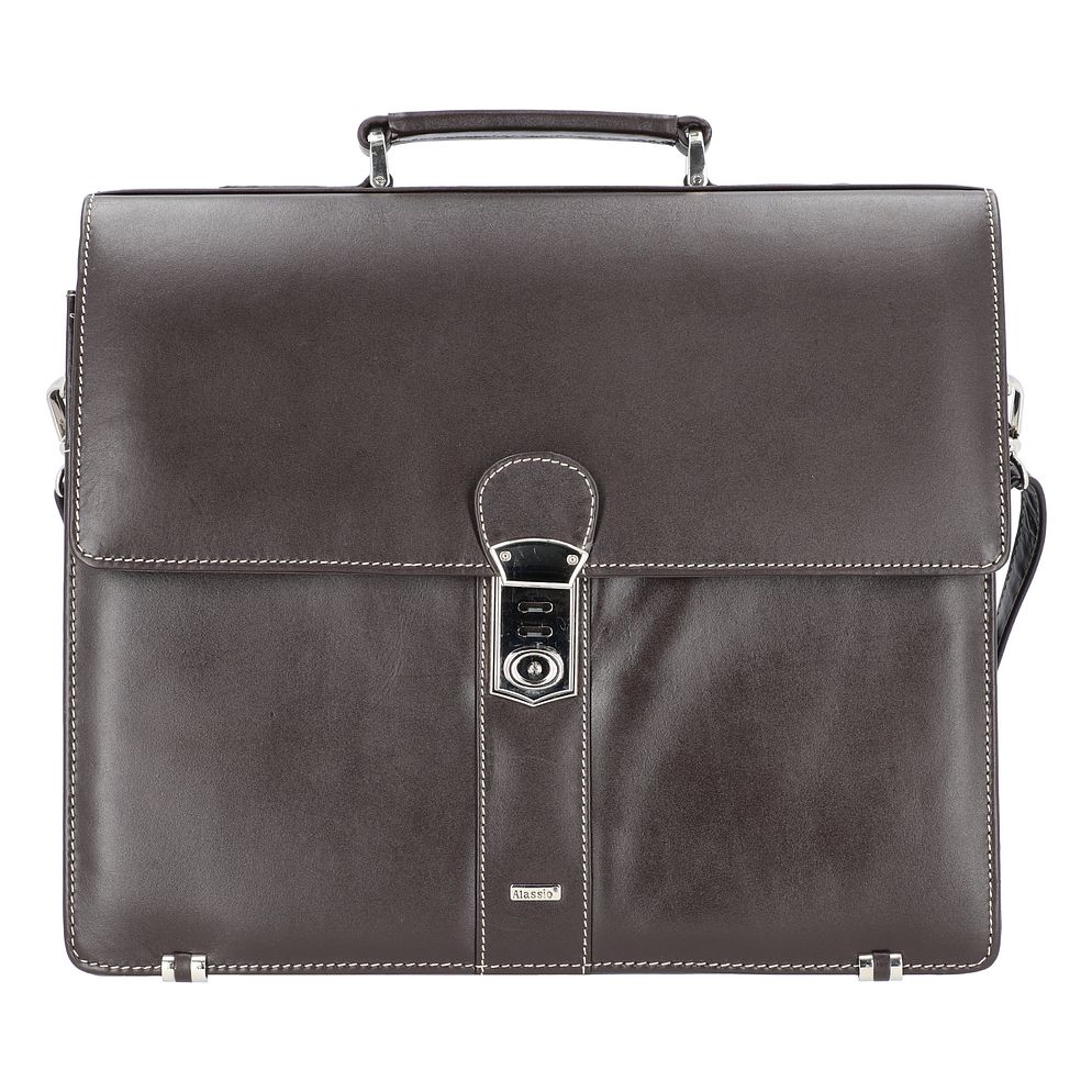 Alassio Monaco Valigetta Vera Pelle 38 cm Vano porta PC Alassio Monaco Valigetta Vera Pelle 38 cm Vano porta PC