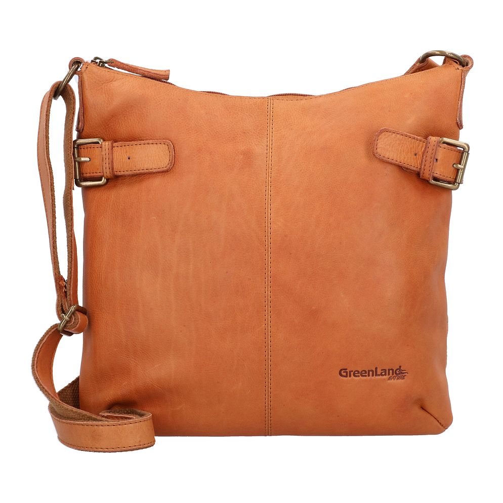Greenland Nature Crossbody-väska Läder 34 cm