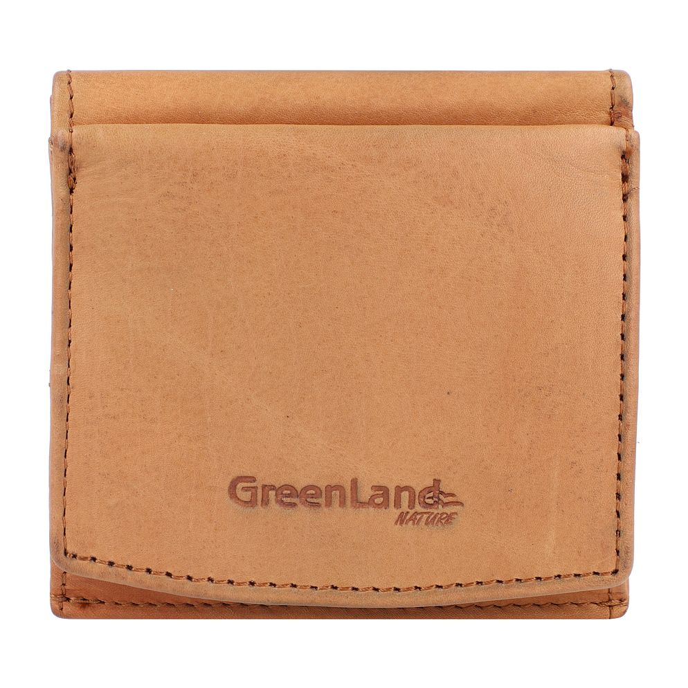 Greenland Nature Plånbok RFID-skydd Läder 10 cm