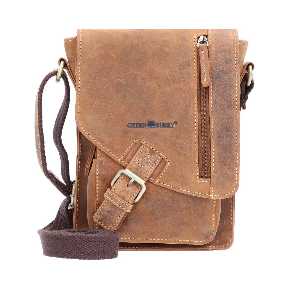 Greenburry Crossbody taske Læder 18 cm Greenburry Crossbody taske Læder 18 cm