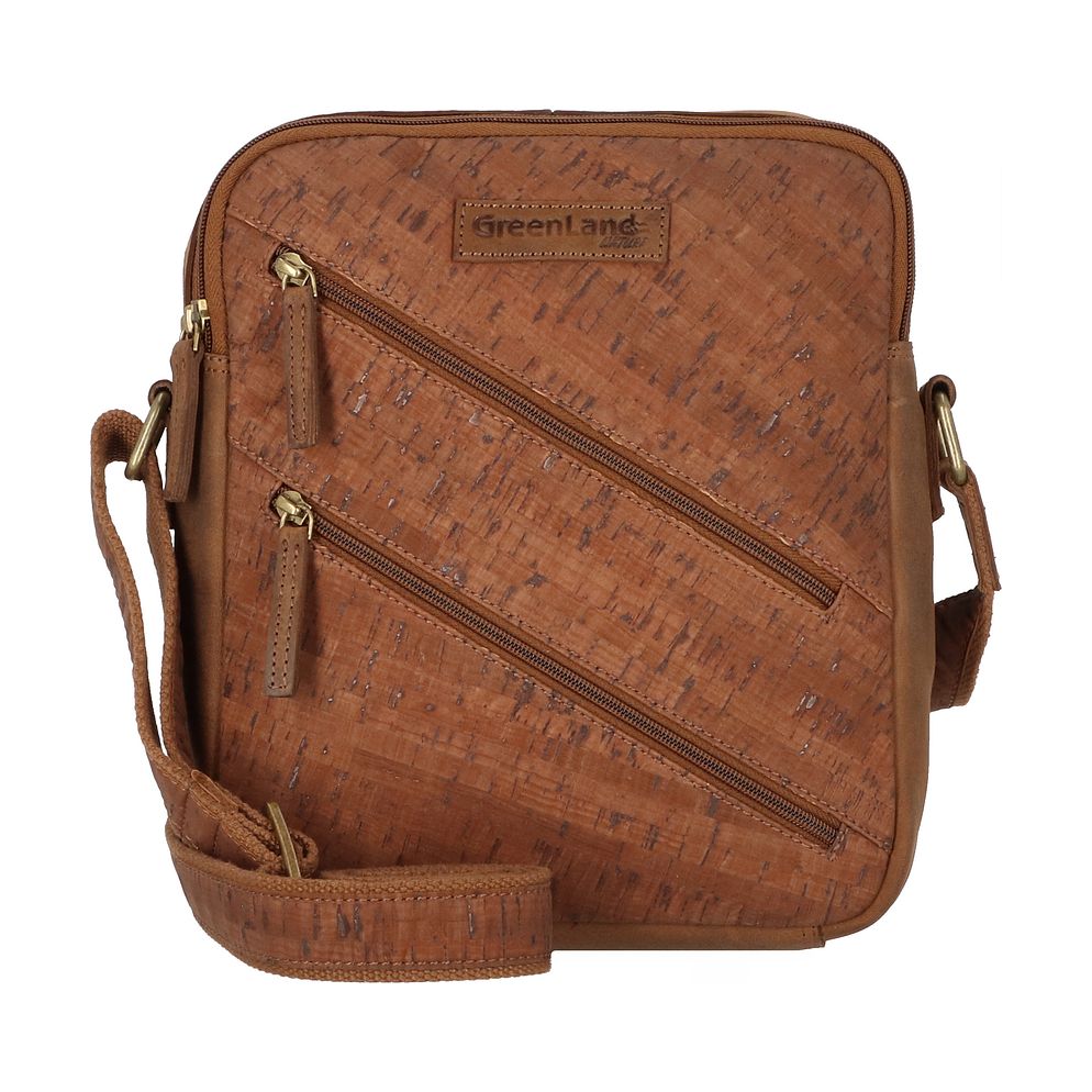 Greenland Nature Crossbody-väska Läder 26 cm