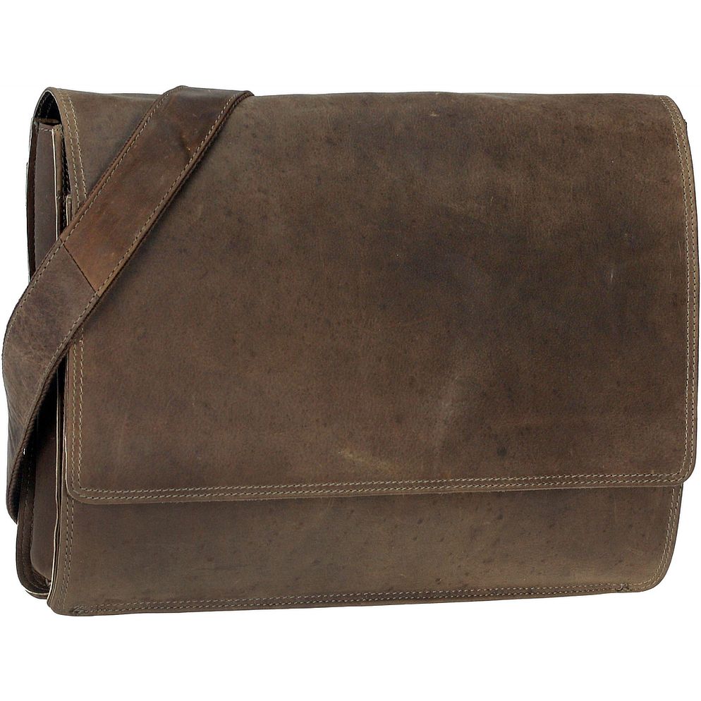 Harold's Antic Cartella Messenger Vera Pelle 38 cm Vano porta PC Harold's Antic Cartella Messenger Vera Pelle 38 cm Vano porta PC