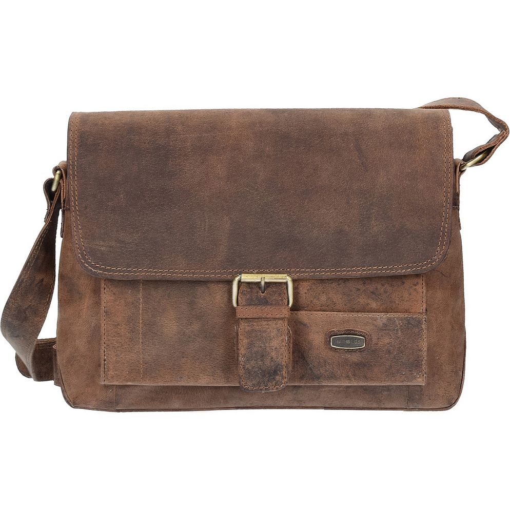 Harold's Antic Messaggero Vera Pelle 32 cm Vano porta PC Harold's Antic Messaggero Vera Pelle 32 cm Vano porta PC