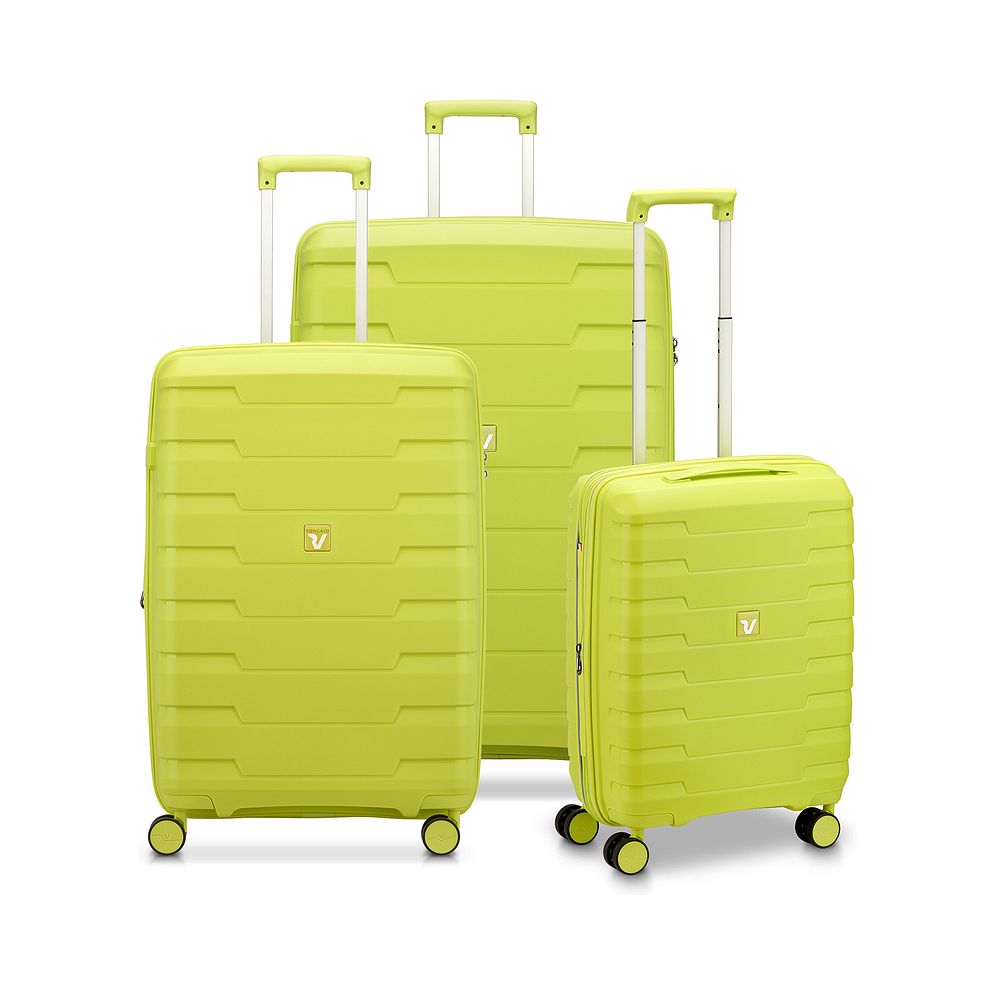 Roncato Skyline 2.0 4 ruote Set di valigie 3 pezzi espandibile