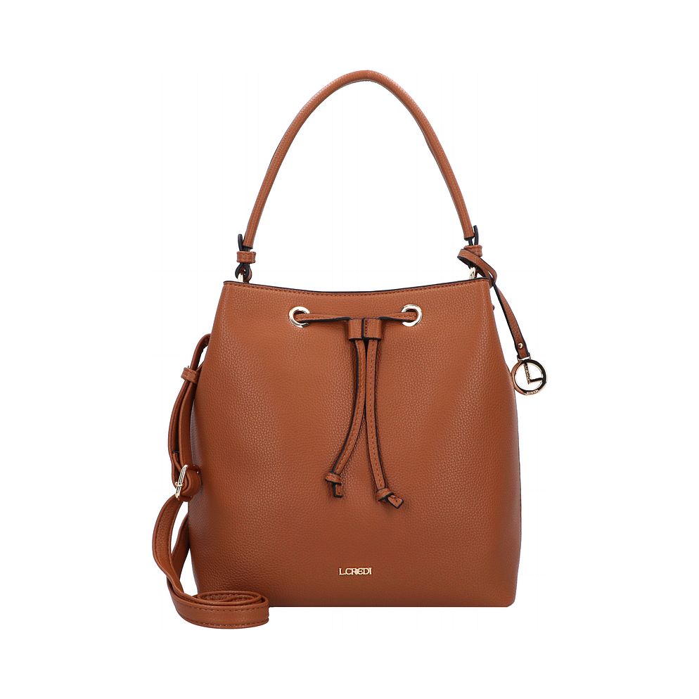 L.CREDI Ebony Bucket bag 28 cm