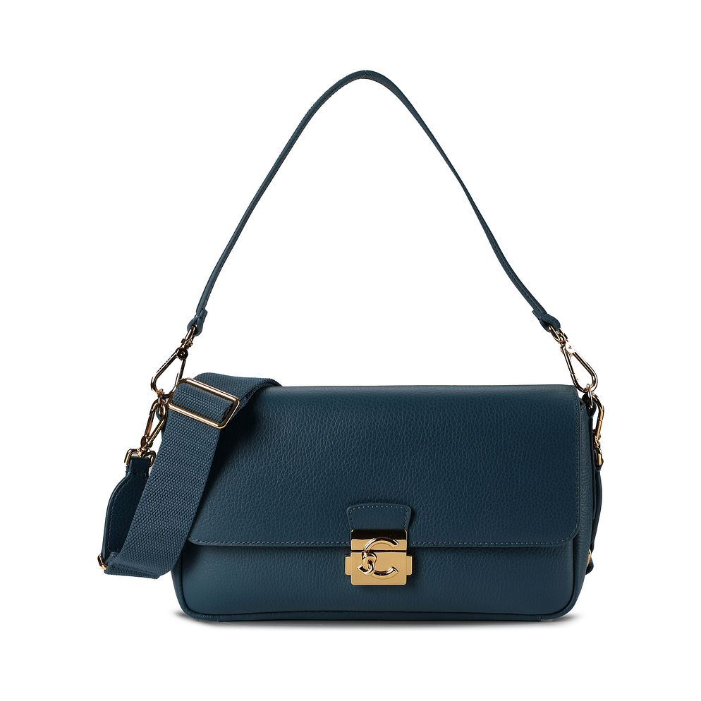 Coccinelle C-Me Lock Borsa a spalla Vera Pelle 29 cm Coccinelle C-Me Lock Borsa a spalla Vera Pelle 29 cm