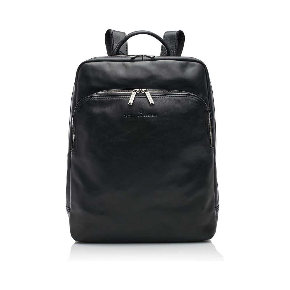 Castelijn & Beerens Firenze Zaino da lavoro Protezione RFID Vera Pelle 41 cm Vano porta PC Castelijn & Beerens Firenze Zaino da lavoro Protezione RFID Vera Pelle 41 cm Vano porta PC