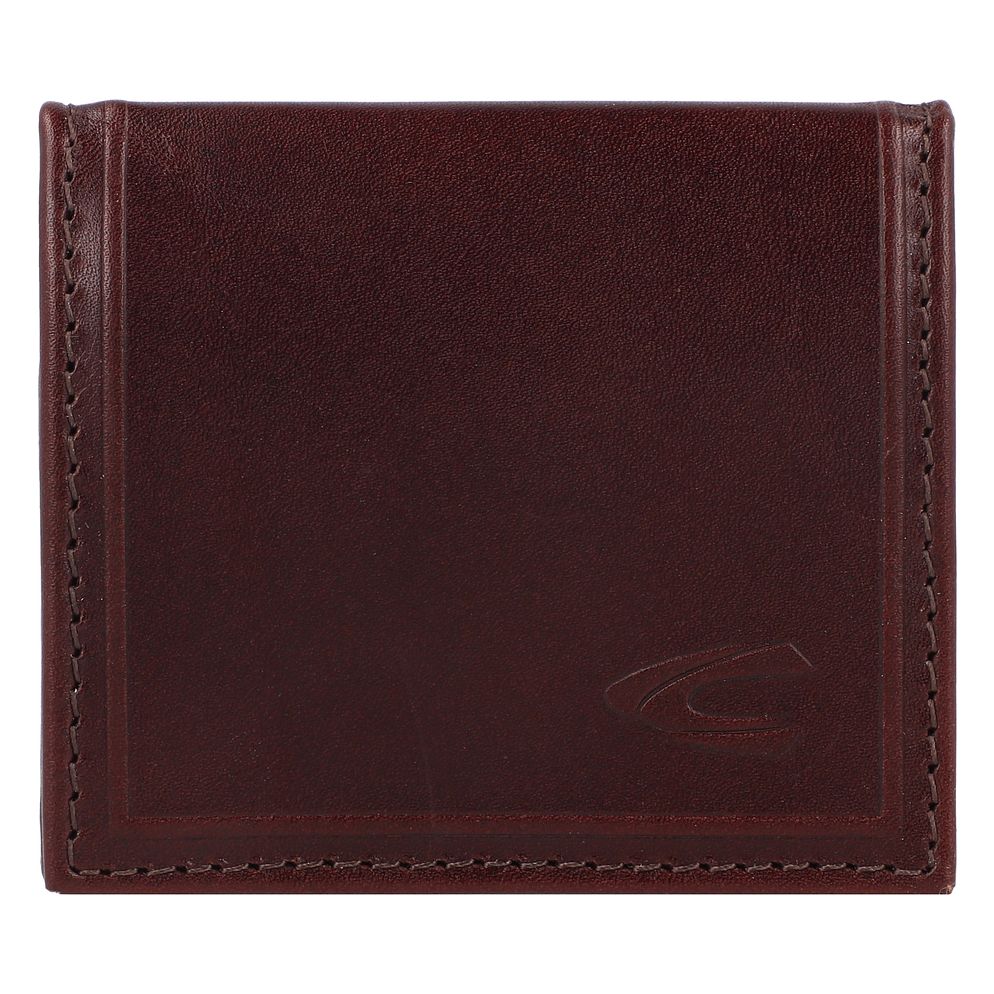 camel active Wood Portafoglio Vera Pelle 8 cm