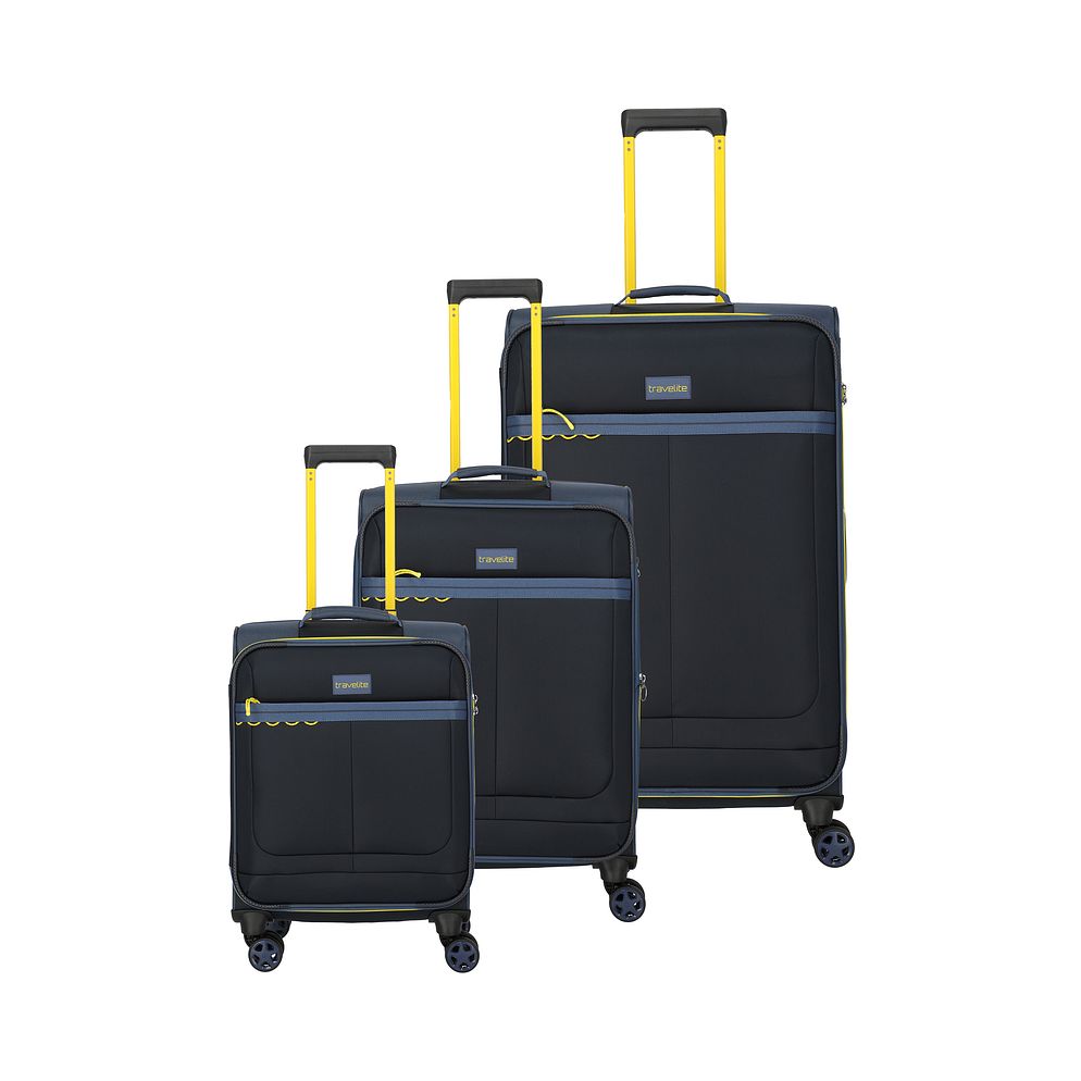 Travelite Color Craze 4 ruote Set di valigie 3 pezzi espandibile Travelite Color Craze 4 ruote Set di valigie 3 pezzi espandibile