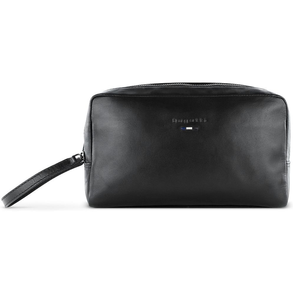 bugatti Romeo Borsa da toilette Vera Pelle 22 cm