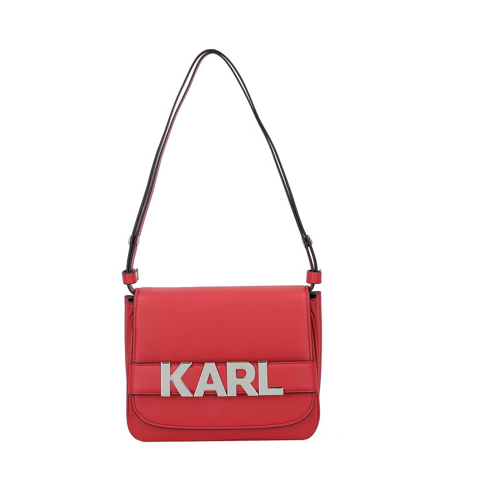 Karl Lagerfeld Letters Borsa a tracolla Vera Pelle 24 cm Karl Lagerfeld Letters Borsa a tracolla Vera Pelle 24 cm