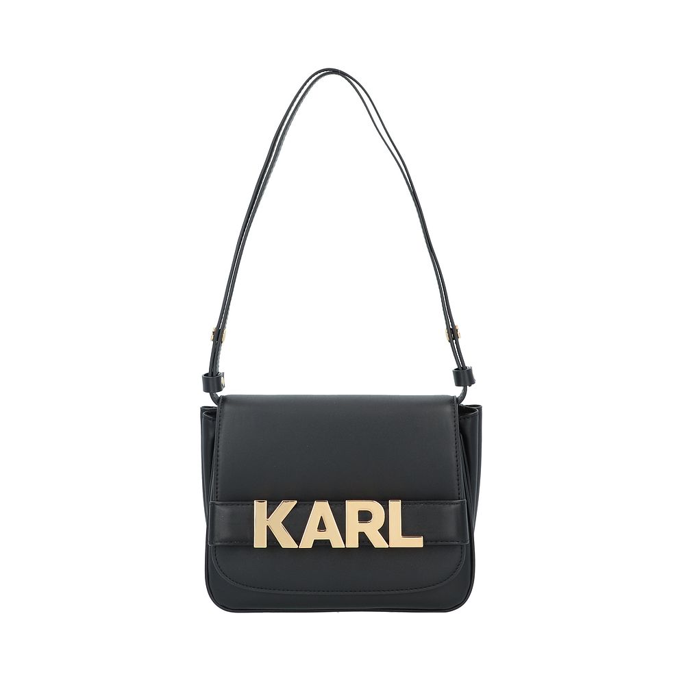 Karl Lagerfeld Letters Borsa a tracolla Vera Pelle 24 cm Karl Lagerfeld Letters Borsa a tracolla Vera Pelle 24 cm
