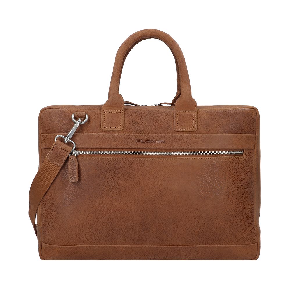 Plevier Urban Maletín Piel natural 39 cm Compartimento para el portátil Plevier Urban Maletín Piel natural 39 cm Compartimento para el portátil