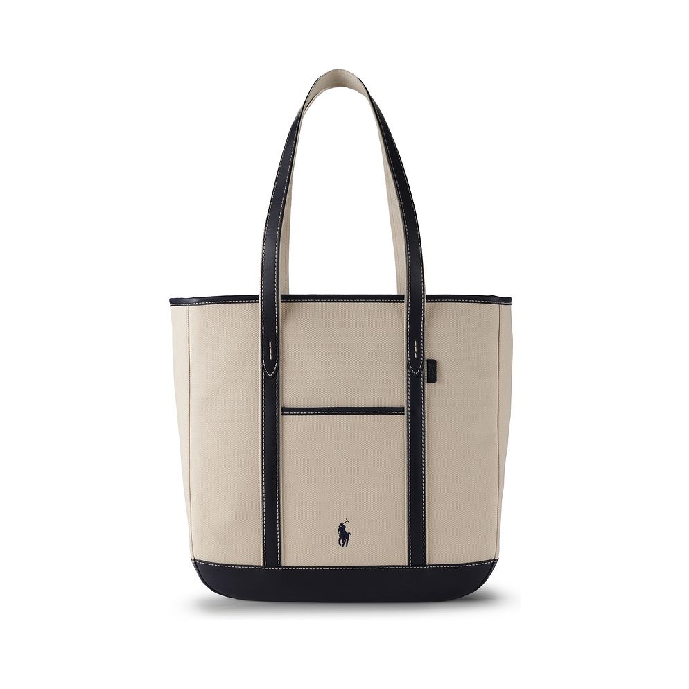 POLO RALPH LAUREN Canvas Borsa tote 49.5 cm