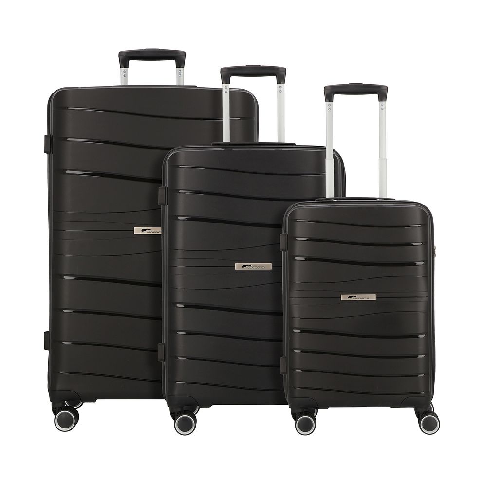 cocoono Leon 4 ruote Set di valigie 3 pezzi cocoono Leon 4 ruote Set di valigie 3 pezzi