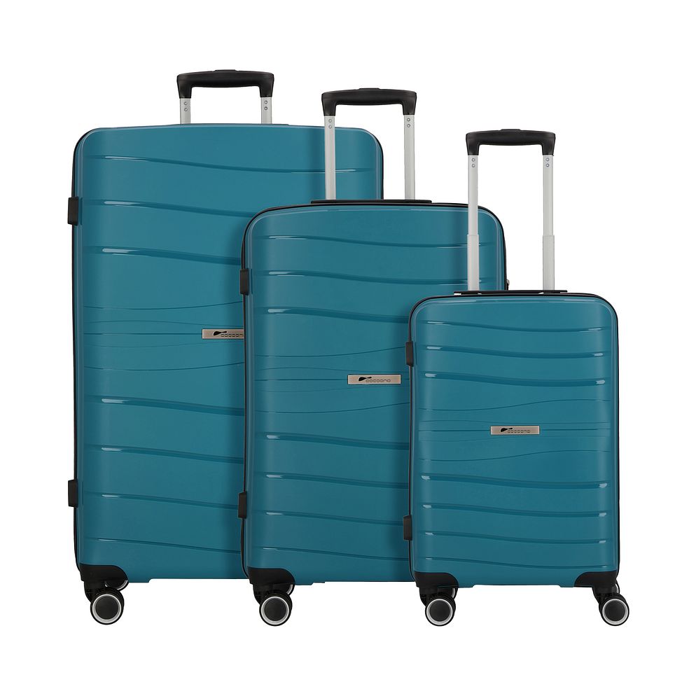 cocoono Leon 4 ruote Set di valigie 3 pezzi cocoono Leon 4 ruote Set di valigie 3 pezzi
