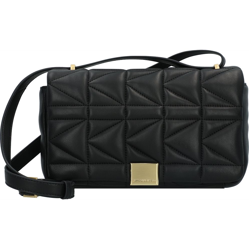 Karl Lagerfeld Behind the Seams Borsa a tracolla Vera Pelle 26 cm Karl Lagerfeld Behind the Seams Borsa a tracolla Vera Pelle 26 cm