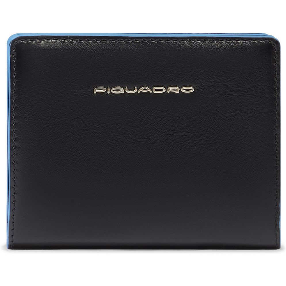 Piquadro Blue Square Portafoglio Protezione RFID Vera Pelle 11 cm Piquadro Blue Square Portafoglio Protezione RFID Vera Pelle 11 cm